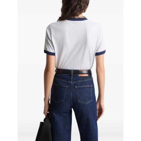 26SS 스포티앤리치 반팔 티셔츠 TO07364255GY HGRDN NEUTRALS - SPORTY & RICH