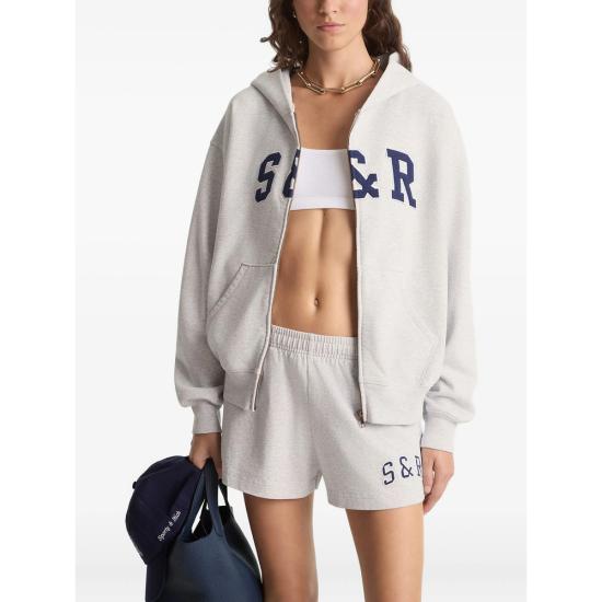 26SS 스포티앤리치 후드 티셔츠 ST08864082GY HEGRE GREY - SPORTY & RICH