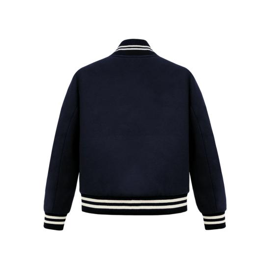 26SS 스포티앤리치 봄버 자켓 OW0076425BL DKNAV BLUE WHITE - SPORTY & RICH