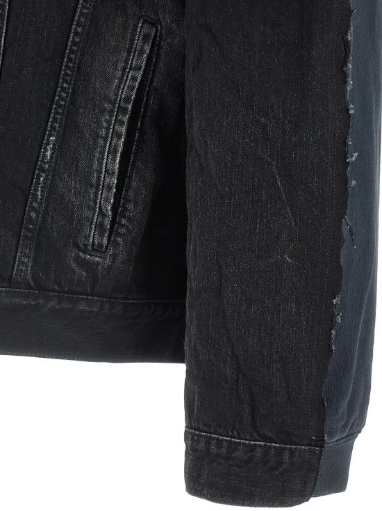 25FW 발렌시아가 데님 자켓 850703TTW671037 Black - BALENCIAGA