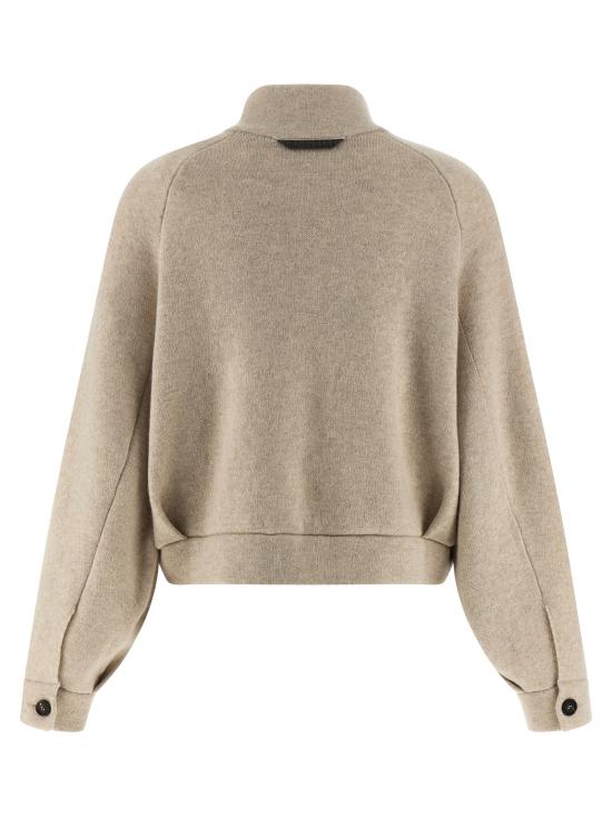 25FW 브루넬로 쿠치넬리 가디건 M12207306CFT47 Beige - BRUNELLO CUCINELLI