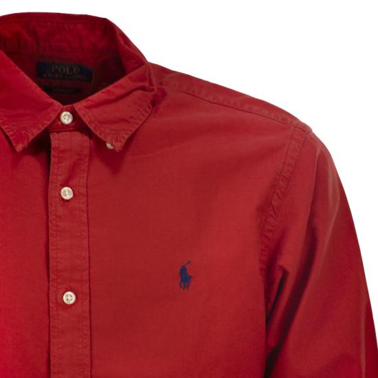 25FW 폴로 랄프로렌 셔츠 710805564 RED - POLO RALPH LAUREN