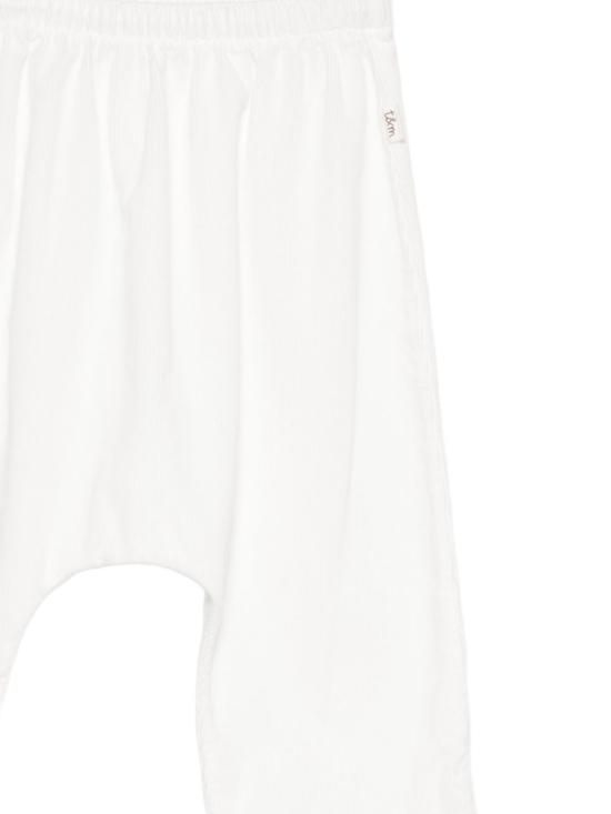 25FW [키즈] 테디 앤 미노우 팬츠 A25TPL0005V6024 100 White - TEDDY & MINOU