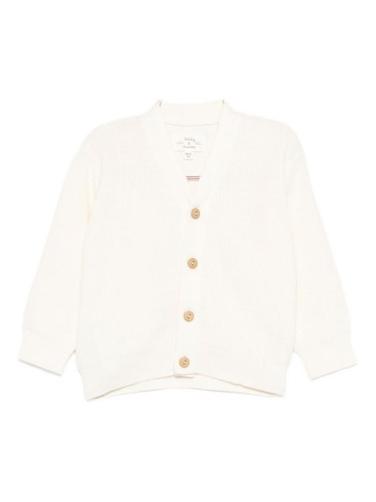 25FW [키즈] 테디 앤 미노우 가디건 A25TGF0002EM635 100 White