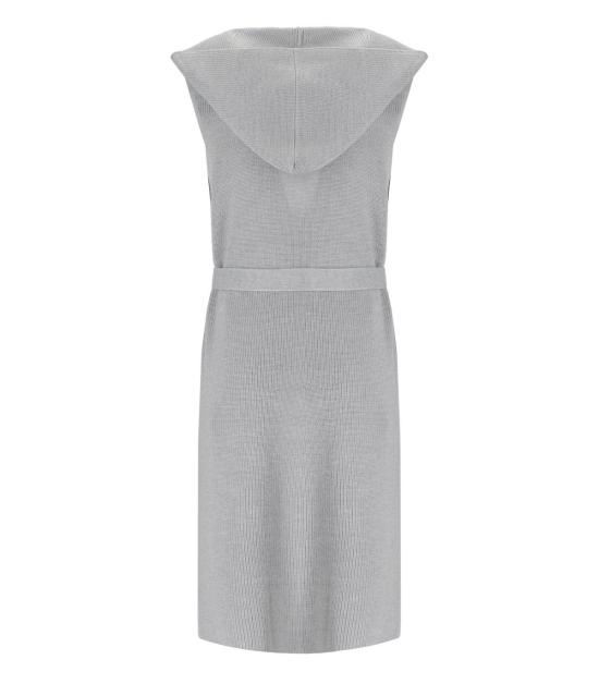25FW 막스마라 바데스 슬리브리스 울 가디건 2526356018600 005 XS Grey - MAX MARA
