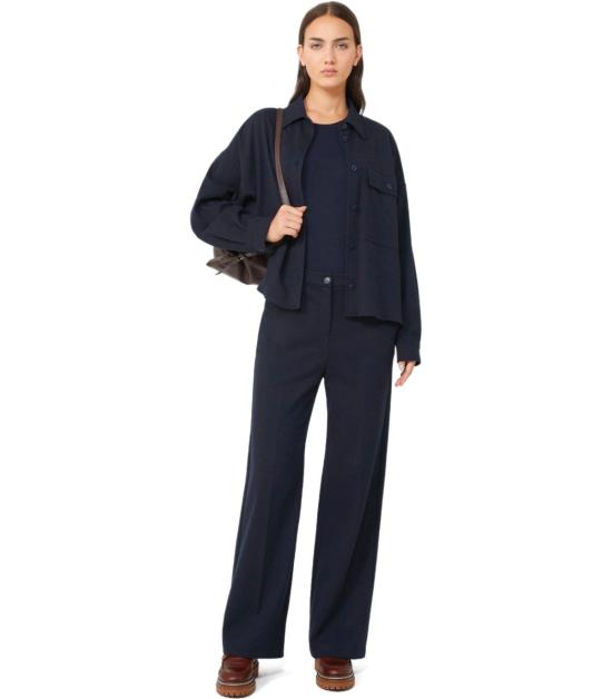 25FW 위켄드막스마라 스트레이트 팬츠 2525786012600 001 XS Blue - WEEKEND MAX MARA