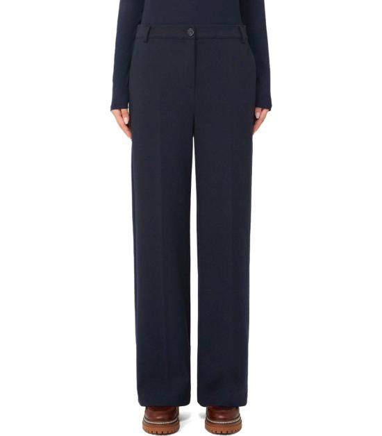 25FW 위켄드막스마라 스트레이트 팬츠 2525786012600 001 XS Blue - WEEKEND MAX MARA