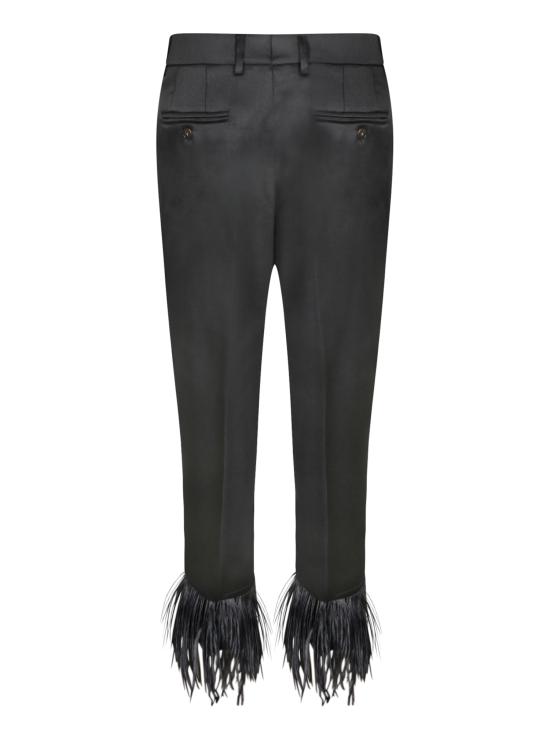 26FW 인코텍스 스트레이트 팬츠 171945 D1259 990 Black - INCOTEX