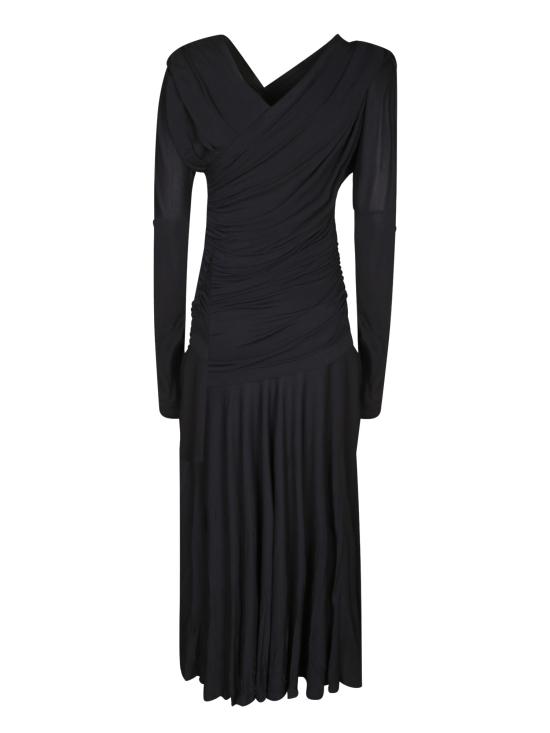 26FW 가니 원피스 T4213 099 Black - GANNI