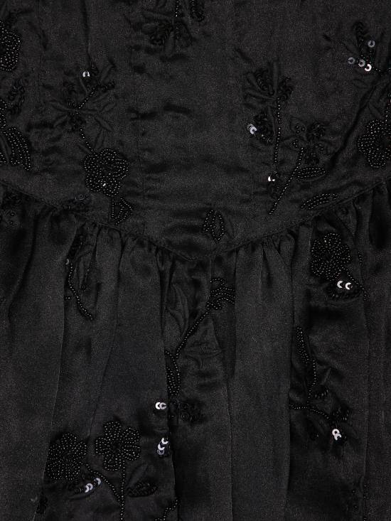 26FW 가니 롱 스커트 W0645 099 Black - GANNI