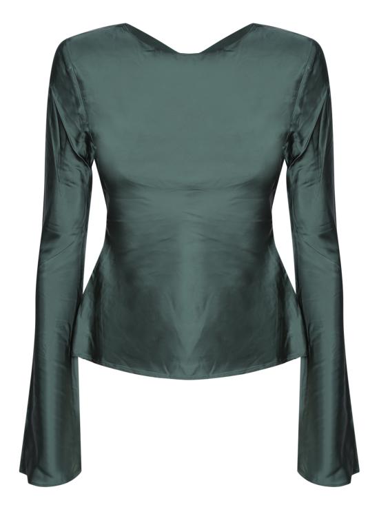 26FW 가니 블라우스 W0740 774 Green