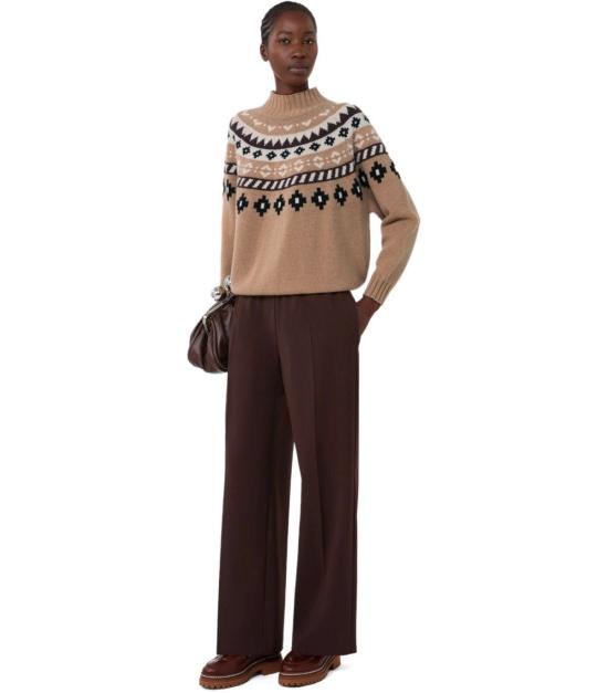 25FW 위켄드막스마라 터틀넥 2525366312600 002 XS Brown - WEEKEND MAX MARA