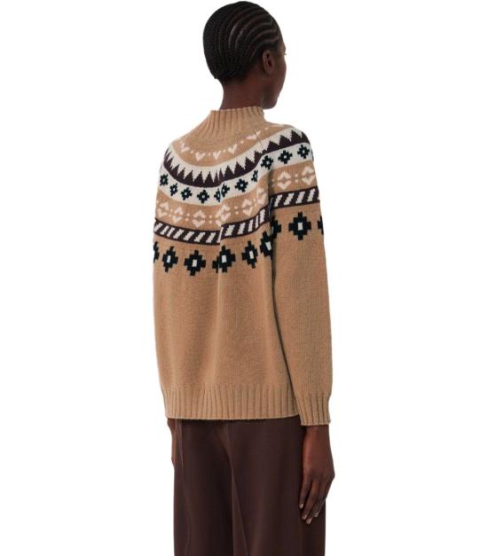 25FW 위켄드막스마라 터틀넥 2525366312600 002 XS Brown - WEEKEND MAX MARA