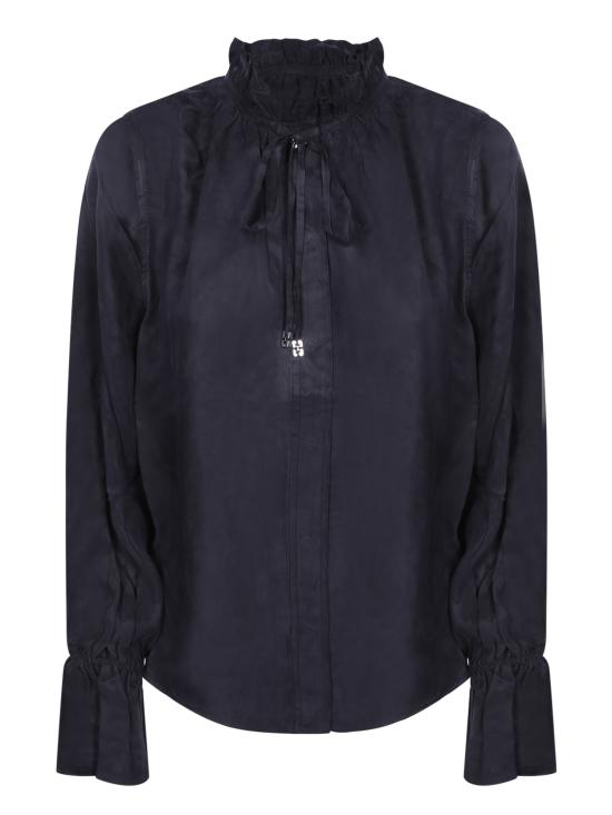 26FW 가니 셔츠 W0856 099 Black