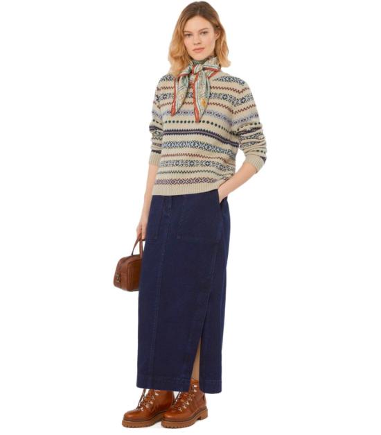 25FW 위켄드막스마라 스웨터 2525366302600 025 S Beige - WEEKEND MAX MARA