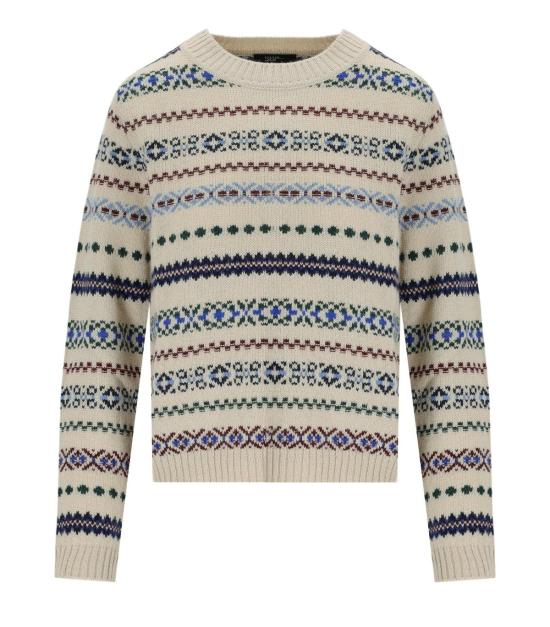 25FW 위켄드막스마라 스웨터 2525366302600 025 S Beige