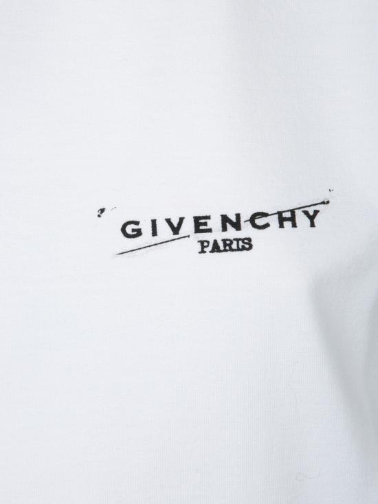 26FW 지방시 반팔 티셔츠 BW70FKP 75M 100 White - GIVENCHY