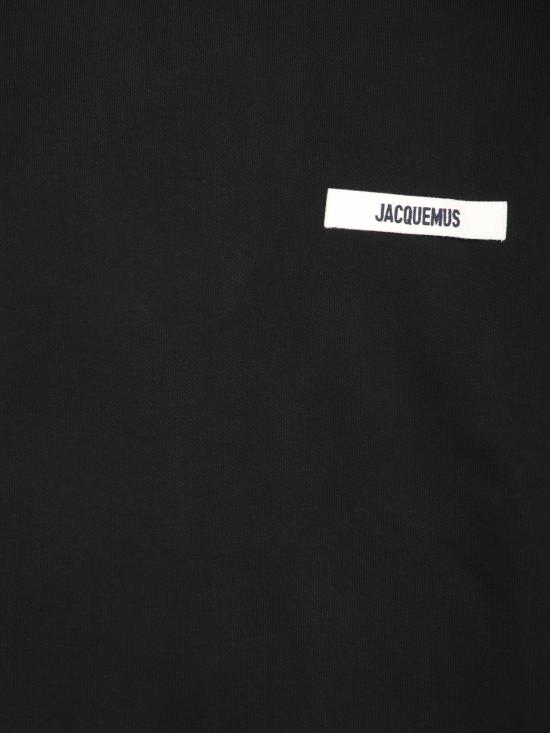 26SS 자크뮈스 그로그랭 후드 티셔츠 HOM00247 AJ00126 990 Black - JACQUEMUS