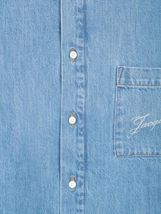 26FW 자크뮈스 셔츠 OUM00115 AD00017 33C Blue - JACQUEMUS
