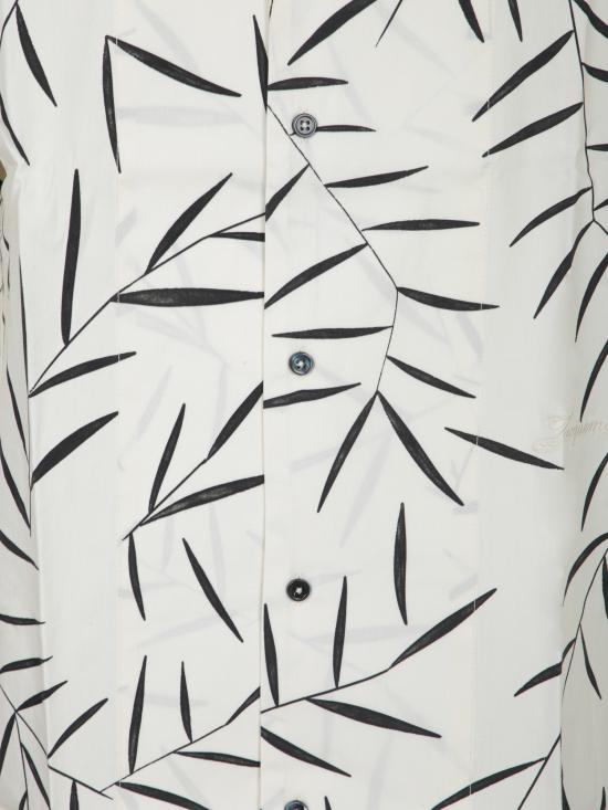 26FW 자크뮈스 반팔 셔츠 SHM00535 AW00208 1KL White - JACQUEMUS