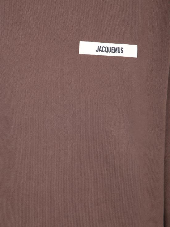 26FW 자크뮈스 긴팔 티셔츠 SSM00206 AJ00126 880 Brown - JACQUEMUS