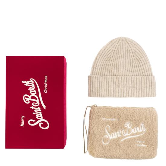 25FW 세인트바쓰 클러치/파우치 BOX0024 BEIGE