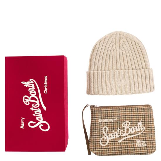 25FW 세인트바쓰 클러치/파우치 BOX0022 BEIGE