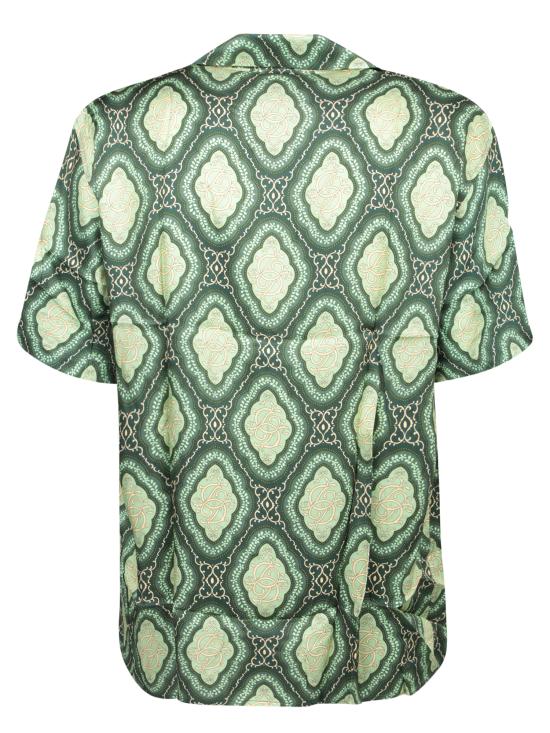 26FW 드롤드무슈 반팔 셔츠 ISH230 VI022 GN Green - DROLE DE MONSIEUR