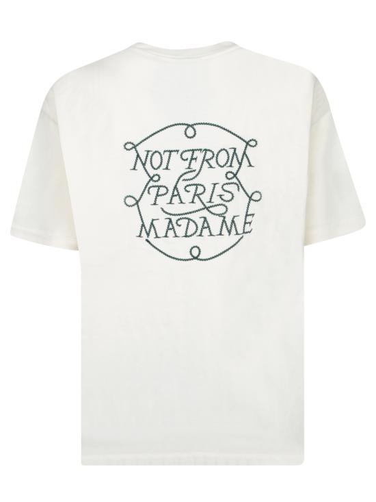 26FW 드롤드무슈 탑 HTS259 CO134 OW White - DROLE DE MONSIEUR