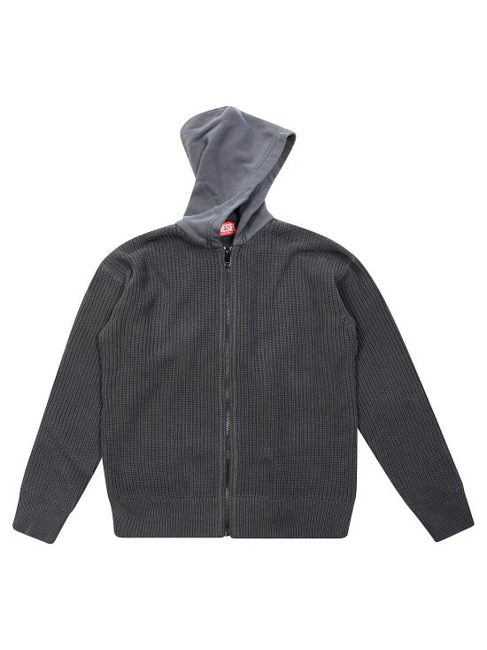 25FW [키즈] 디젤 가디건 J02436 0GHAN KOBERTO K900 NERO