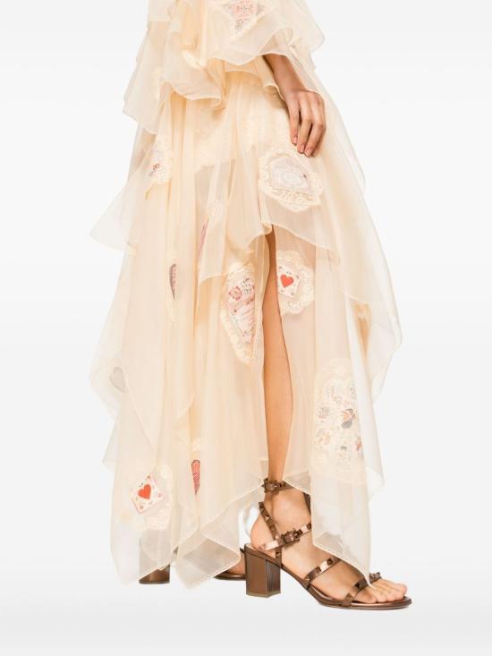 25FW 짐머만 미디 원피스 4929DF251 CRM White - ZIMMERMANN