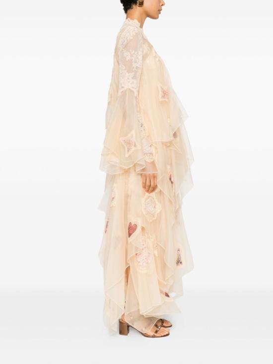 25FW 짐머만 미디 원피스 4929DF251 CRM White - ZIMMERMANN