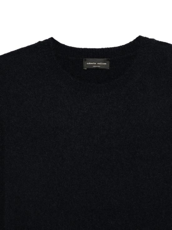 25FW 로베르토 콜리나 스웨터 253M40001 M4010 Blue - ROBERTO COLLINA