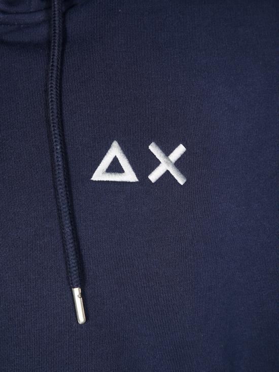 25FW 썬 68 후드 티셔츠 F45102 07 NAVY BLUE - SUN 68