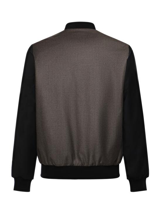 25FW 줄리아노 갈리아노 가죽 자켓 STEVE MORO NERO Dark Brown black - GIULIANO GALIANO