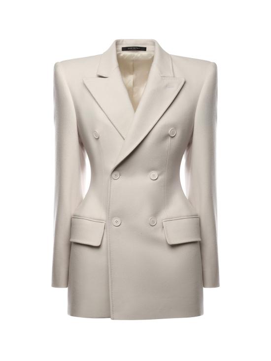 25FW 발렌시아가 수트 자켓 794461 TTU139020 White