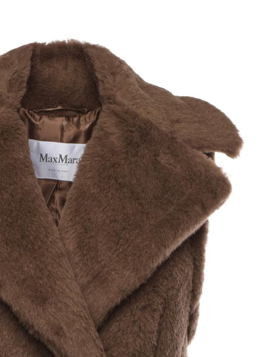 25FW 막스마라 Boario 롱 베스트 2521276223600 004 Brown - MAX MARA