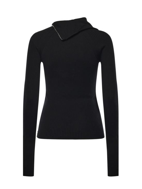 25FW 스포트막스 스웨터 2522366022600 006 Black - SPORTMAX