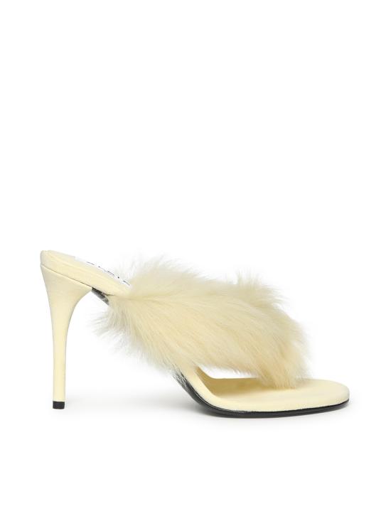 25FW 알라이아 뮬/슬리퍼 AA3S2005CK292 239 JAUNE PALE