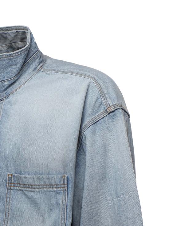 25FW 발렌시아가 셔츠 850059 TTWA34200 Blue - BALENCIAGA