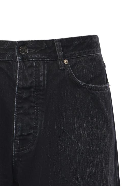 25FW 발렌시아가 데님 팬츠 851352 TTW671037 Black - BALENCIAGA