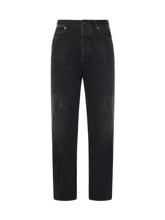 25FW 발렌시아가 데님 팬츠 851352 TTW671037 Black