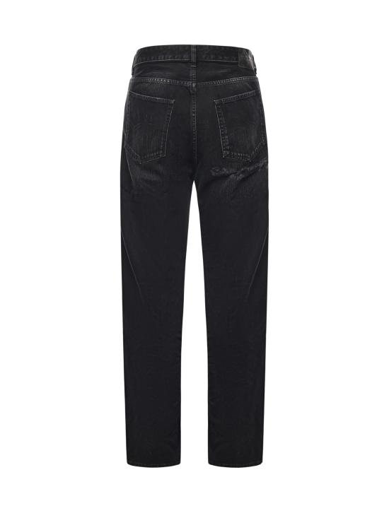 25FW 발렌시아가 데님 팬츠 851352 TTW671037 Black - BALENCIAGA