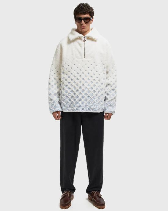 25FW 카사블랑카 수트 자켓 JK 45201 White - CASABLANCA