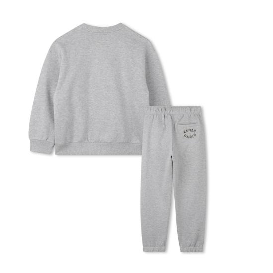 25FW [키즈] 겐조 트레이닝웨어/오버롤/세트 K61478 A55 Grey - KENZO