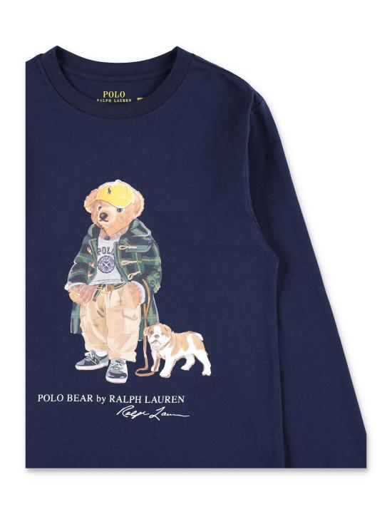 25FW [키즈] 폴로 랄프로렌 티셔츠 981177 001 Blu - POLO RALPH LAUREN