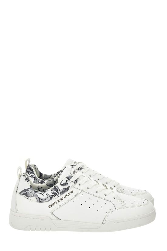 25FW 베르사체 스니커즈 79YA3SD6 ZPB38U22 Black - VERSACE