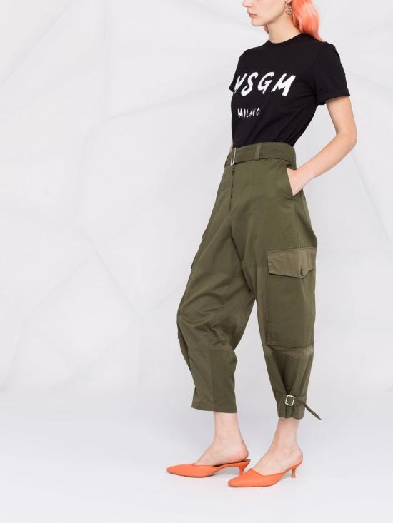 25FW 엠에스지엠 탑 2000MDM510 200002 99 BLACK - MSGM