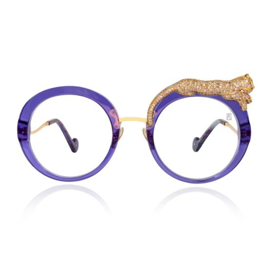 25SS 안나 카린 클라슨 선글라스 ROSE ET LA ROUE OPTICAL PURPLE