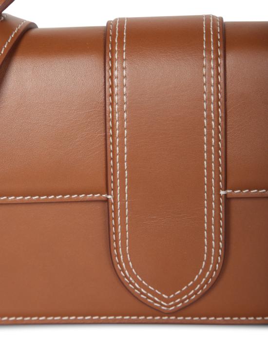 26FW 자크뮈스 라지 밤비노 크로스바디 플랩 백 BAW00007 AC01C04 811 Brown - JACQUEMUS